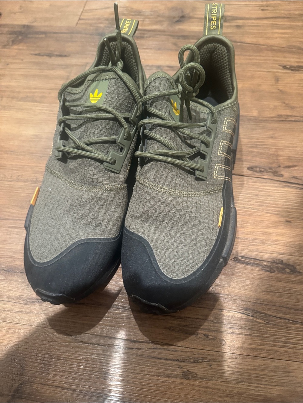 Army green adidas